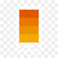 线条图形角字体商标橙色证书-空若网 线条图形角字体商标橙色证书-空若网