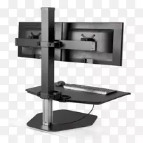 站立台式电脑显示器平板显示安装界面-靠背-空若网 站立台式电脑显示器平板显示安装界面-靠背-空若网