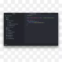 屏幕截图ATOM visual studio代码macos用户界面-安装主程序-空若网 屏幕截图ATOM visual studio代码macos用户界面-安装主程序-空若网