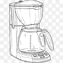 咖啡机咖啡厅绘图夹艺术食品壶-空若网 咖啡机咖啡厅绘图夹艺术食品壶-空若网