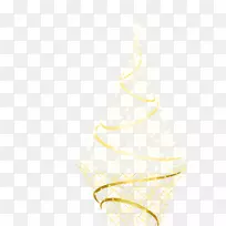 黄色彩带圣诞树-空若网 黄色彩带圣诞树-空若网