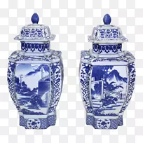 青花陶花瓶青花陶瓷花瓶-空若网 青花陶花瓶青花陶瓷花瓶-空若网