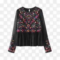 上衣衬衫服装连衣裙波尔卡圆点衬衫-空若网 上衣衬衫服装连衣裙波尔卡圆点衬衫-空若网