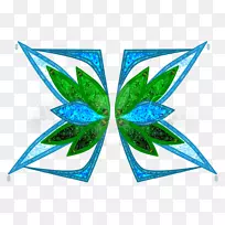 对称叶图形字体-空若网 对称叶图形字体-空若网