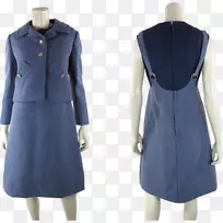 钴蓝连衣裙-时尚新鲜-空若网 钴蓝连衣裙-时尚新鲜-空若网