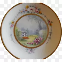 凡尔赛瓷餐具碟盘-空若网 凡尔赛瓷餐具碟盘-空若网