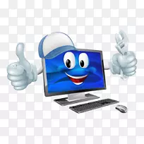 笔记本电脑维修技师麦金托什剪贴画-笔记本电脑-空若网 笔记本电脑维修技师麦金托什剪贴画-笔记本电脑-空若网