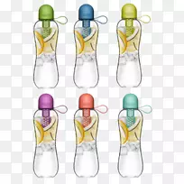 玻璃瓶水瓶塑料瓶水中水果-空若网 玻璃瓶水瓶塑料瓶水中水果-空若网