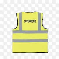 t恤高能见度服装,镀金背心,带绿色背的口袋-空若网 t恤高能见度服装,镀金背心,带绿色背的口袋-空若网