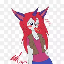 马匹插画艺术鼻子传奇生物-草莓风味-空若网 马匹插画艺术鼻子传奇生物-草莓风味-空若网