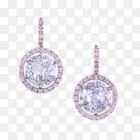 耳环紫水晶宝石珠宝钻石宝石-空若网 耳环紫水晶宝石珠宝钻石宝石-空若网