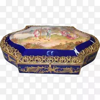 长方形陶瓷家具.手绘风格-空若网 长方形陶瓷家具.手绘风格-空若网