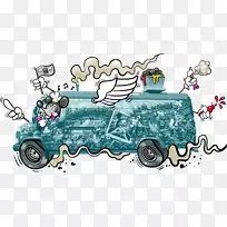 汉堡包车食品夹艺术汽车-美味汉堡-空若网 汉堡包车食品夹艺术汽车-美味汉堡-空若网