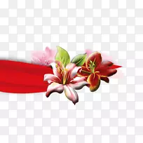 百合花瓣-手绘百合鲜-空若网 百合花瓣-手绘百合鲜-空若网