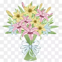 百合-卡通彩绘百合-空若网 百合-卡通彩绘百合-空若网