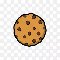 巧克力曲奇怪物黑白饼干夹艺术饼干袋-空若网 巧克力曲奇怪物黑白饼干夹艺术饼干袋-空若网