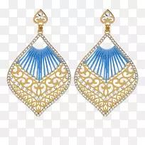 耳环绿松石珠宝水晶宝石金耳环-空若网 耳环绿松石珠宝水晶宝石金耳环-空若网