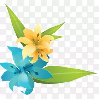 百合花手绘百合-空若网 百合花手绘百合-空若网