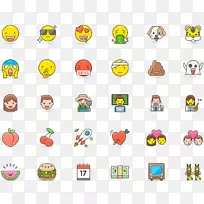 微笑图形计算机图标设计插图材料材料-空若网 微笑图形计算机图标设计插图材料材料-空若网