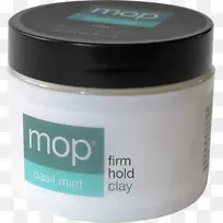 薄荷罗勒奶油粘土-梨发型-空若网 薄荷罗勒奶油粘土-梨发型-空若网