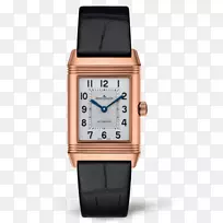 LeCoultre Reverso自动表运动-Jaeger-LeCoultre表黑色和金色表女表-空若网 LeCoultre Reverso自动表运动-Jaeger-LeCoultre表黑色和金色表女表-空若网
