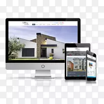 电脑监控多媒体产品设计展示广告-美丽的房地产-空若网 电脑监控多媒体产品设计展示广告-美丽的房地产-空若网