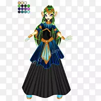 服装设计动画插画-兔子公主-空若网 服装设计动画插画-兔子公主-空若网