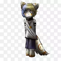 猫动画插图尾巴-你好-空若网 猫动画插图尾巴-你好-空若网