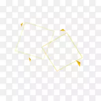 品牌面积角黄色几何三角形盒-空若网 品牌面积角黄色几何三角形盒-空若网