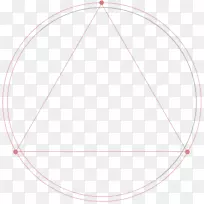 圆形三角形-红色简单的圆形三角形边缘纹理-空若网 圆形三角形-红色简单的圆形三角形边缘纹理-空若网