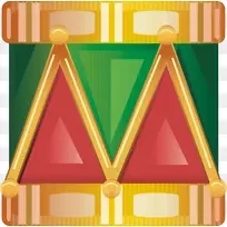 三角形动画.卡通三角形标签-空若网 三角形动画.卡通三角形标签-空若网