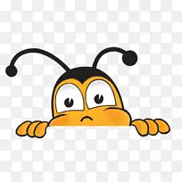 西方蜜蜂昆虫剪贴画卡通-蜜蜂-空若网 西方蜜蜂昆虫剪贴画卡通-蜜蜂-空若网