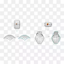 产品设计技术车身首饰几何网格-空若网 产品设计技术车身首饰几何网格-空若网