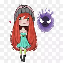 插图动画娃娃染发娃娃-空若网 插图动画娃娃染发娃娃-空若网