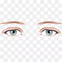 眉毛人眼-咖啡色眉笔痕迹材料-空若网 眉毛人眼-咖啡色眉笔痕迹材料-空若网
