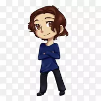 手指卡通插图人类行为-男孩-空若网 手指卡通插图人类行为-男孩-空若网