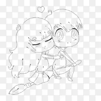 脊椎动物素描线艺术剪贴画卡通-爱情在空气中-空若网 脊椎动物素描线艺术剪贴画卡通-爱情在空气中-空若网