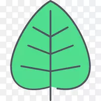 三角形线绿叶三角形-空若网 三角形线绿叶三角形-空若网