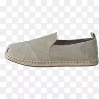 绒面防滑鞋米色步行布鞋-空若网 绒面防滑鞋米色步行布鞋-空若网