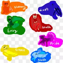 剪贴画有机体洋红制品动物睡懒-空若网 剪贴画有机体洋红制品动物睡懒-空若网