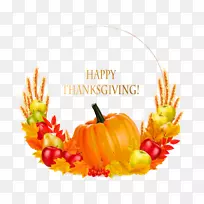 感恩节水果南瓜聚居地-南瓜篮子创意形象-空若网 感恩节水果南瓜聚居地-南瓜篮子创意形象-空若网