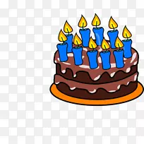 巧克力蛋糕剪贴画生日蛋糕馅饼-9周年庆祝-空若网 巧克力蛋糕剪贴画生日蛋糕馅饼-9周年庆祝-空若网