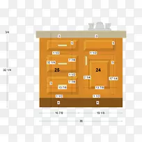 台面水槽浴室家具图纸俯瞰式家具厨房水槽-空若网 台面水槽浴室家具图纸俯瞰式家具厨房水槽-空若网