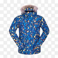 帽衫蓝夹克套筒-空若网 帽衫蓝夹克套筒-空若网