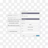 字体品牌屏幕截图多媒体-企业单页-空若网 字体品牌屏幕截图多媒体-企业单页-空若网