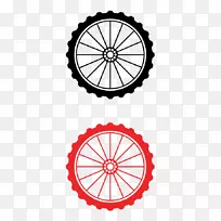 图形剪贴画图像-自行车轮胎-空若网 图形剪贴画图像-自行车轮胎-空若网