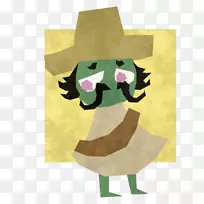 纸插图动画绿仙人掌-空若网 纸插图动画绿仙人掌-空若网