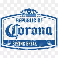 冠啤酒品牌标识组织-春假-空若网 冠啤酒品牌标识组织-春假-空若网