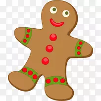 姜饼屋姜饼人剪贴画-圣诞姜饼PNG剪贴画-空若网 姜饼屋姜饼人剪贴画-圣诞姜饼PNG剪贴画-空若网