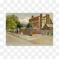 水彩画地产-空若网 水彩画地产-空若网